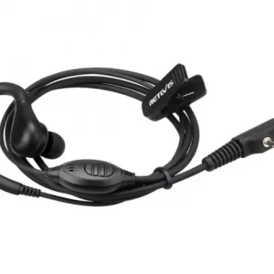 2Pin PTT Earpiece Walkie Talkie Headset For Baofeng/Kenwood