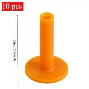 65mm Rubber Driving Tee x10 (Mat Base)